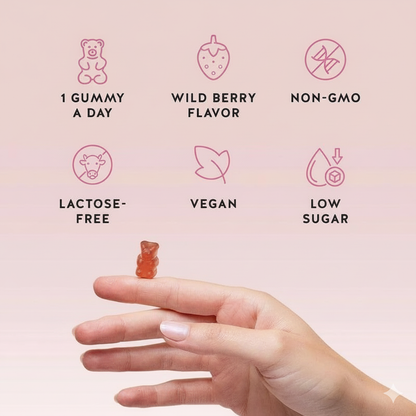 Vellumi™ Biotin Gummies for Hair Growth